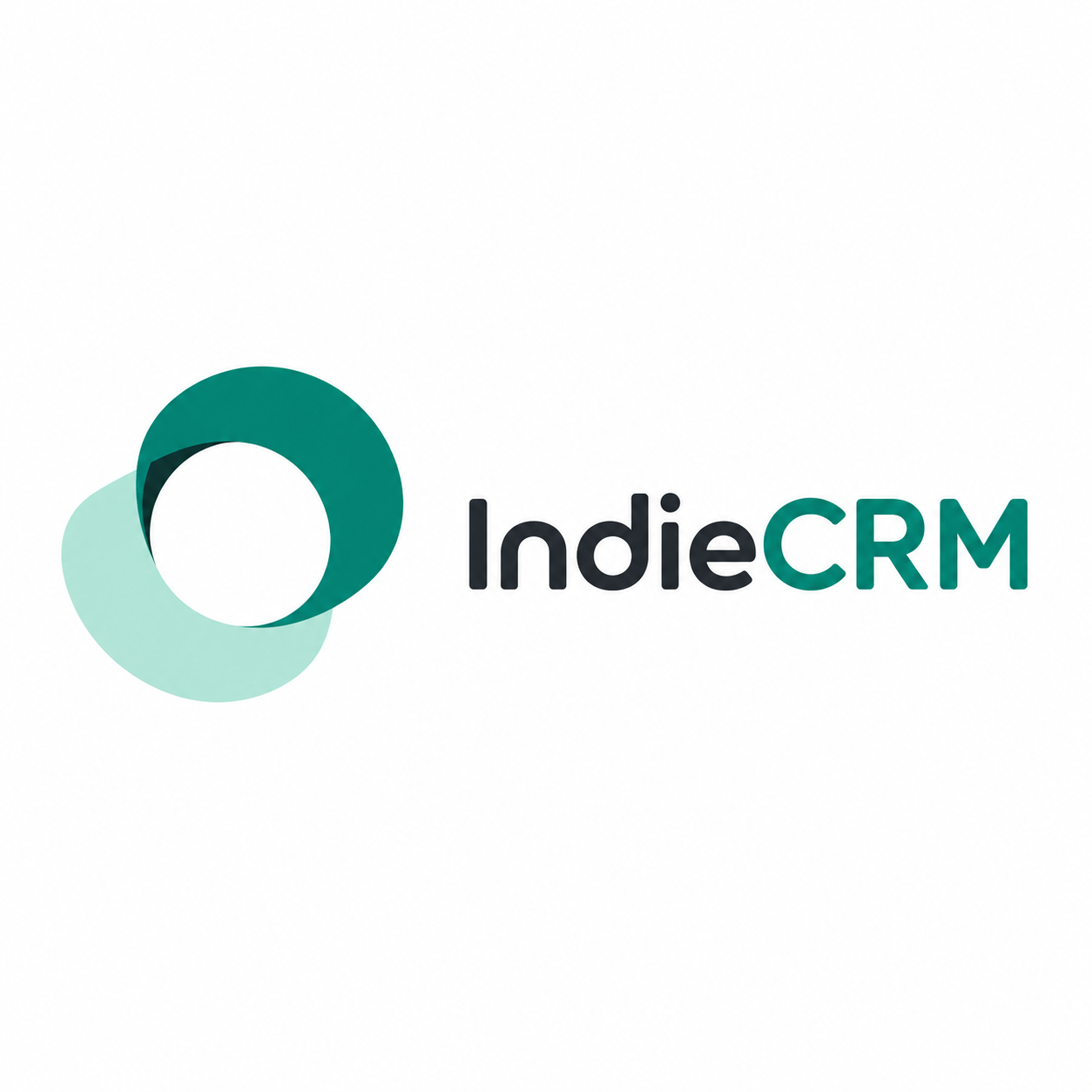 IndieCRM Primary logo on white